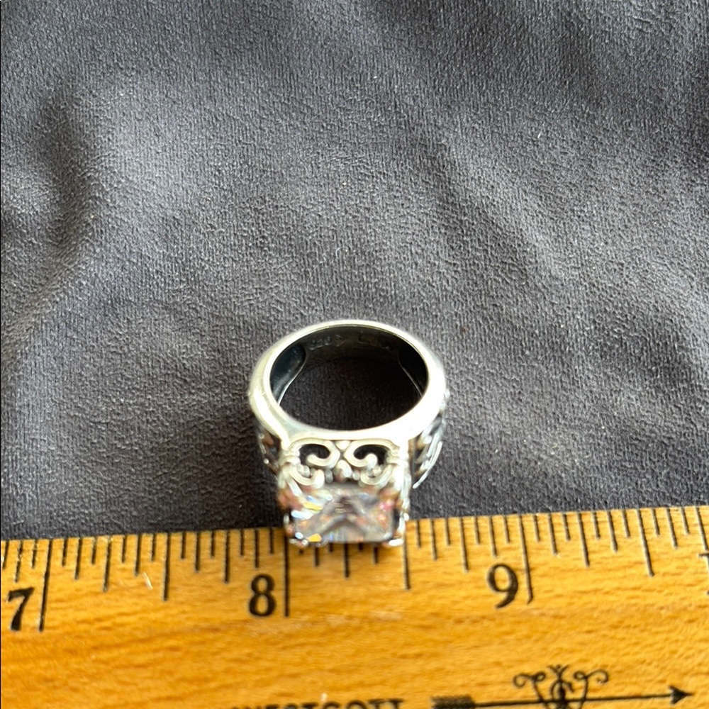 SILPADA Sterling Silver Uptown CZ Ring - Picture 7 of 8
